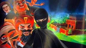Eine Superheldin trägt Burka