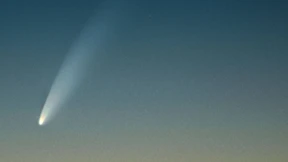 Endlich ist mal wieder ein Komet zu sehen