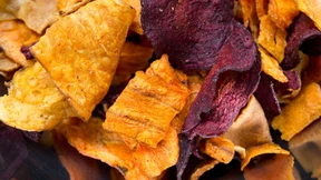 Gemüsechips sind meist Kalorienbomben