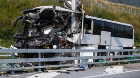 Deutscher Reisebus verunglückt in der Schweiz