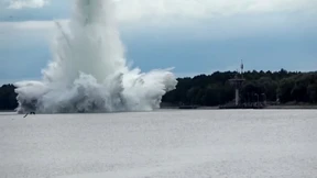 Weltkriegsbombe in Polen gesprengt