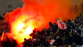 Fan-Krawalle überschatten Unentschieden in Rom