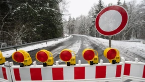 Wieder Straßensperren am Feldberg