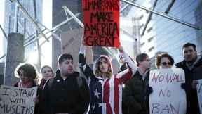 Erbitterter Streit über Trumps Einreiseverbot