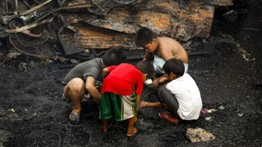 Asiens Arme sind  Opfer der Statistik 