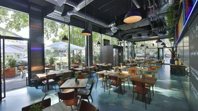 Hummus und Taboulé-Salat