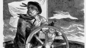 Steuermann und Wellenreiter