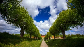 Ein Herrenhaus wie ein Schloss