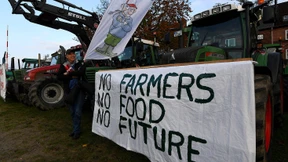 Bauern protestieren gegen Agrarpläne