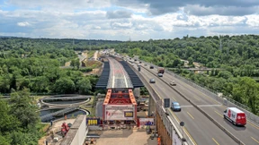 Endspurt für die Salzbachtalbrücke