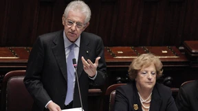 Monti präsentiert sein Programm Merkel und Sarkozy  