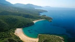 Menschen im Gegenlicht