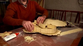 Musikinstrumente aus Streichhölzern