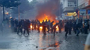 Wie die Schanze im Chaos versank