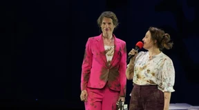 Dreck auf die Ministerin