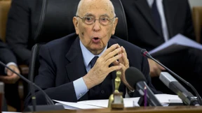 Staatspräsident Napolitano kündigt Rücktritt an