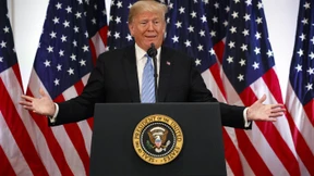 Trump streitet Auslachen ab