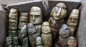 Archäologen finden in Mexiko bedeutende Azteken-Opfergabe