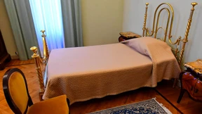 Treten sie ein ins Schlafzimmer des Papstes