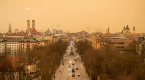 Südwestwinde wehen Saharastaub nach Deutschland