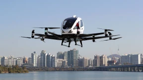 Mit dem Flugtaxi über Seoul