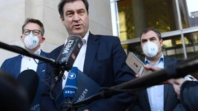 Söder in Umfrage weiter deutlich vor Laschet