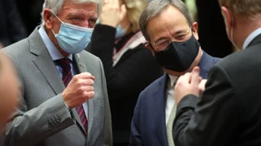 In den Schützengräben