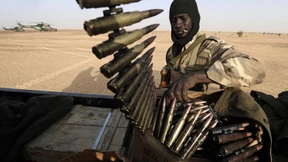 Gefechte am Flughafen von Timbuktu