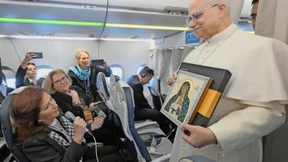 Der Papst und seine Groupies