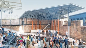 Schauspiel unter 20 Tonnen Stahl