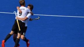 Deutsche Hockeyspieler im Finale