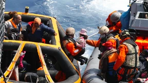 Deutsche Marine rettet mehr als 500 Flüchtlinge