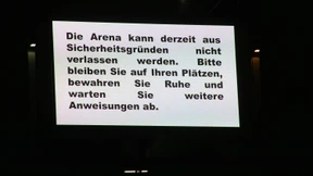 Ausgänge des Wolfsburger Stadions zwischenzeitlich gesperrt