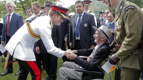 Prinz Harry gedenkt Opfer des Zweiten Weltkriegs