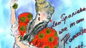 Ich werde den Spaniern mal zeigen, wie man Flamenco tanzt