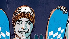 Ein schönes Paar Ski als Aufgabe fürs Team