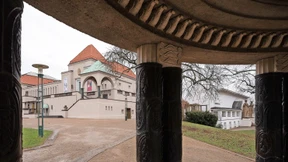 Schutz für Baumbestand an der Mathildenhöhe in Darmstadt