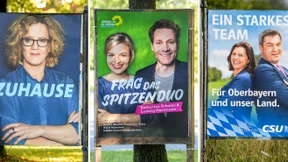 Unionsparteien verlieren, Grüne im Aufwind