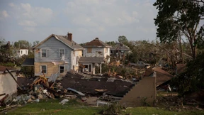 Tornados zerstören Häuser