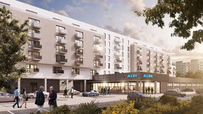 Aldi baut jetzt auch Wohnungen