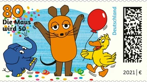 „Sendung mit der Maus“ zur schönsten Briefmarke 2021 gewählt