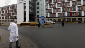 Mann mit Revolver in Gießener Uniklinik unterwegs