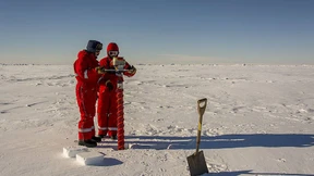 Kern einer Eisscholle