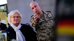 Lambrecht besucht Bundeswehr-Soldaten im Irak