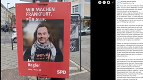 SPD lässt Plakate ihres eigenen Kandidaten entfernen