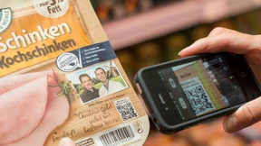 Miesmuscheln unter dem Handy-Scanner