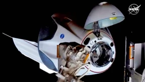 Raumkapsel ist erfolgreich an ISS angedockt