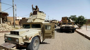 Irakische Armee auf dem Vormarsch nach Mossul