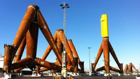 Wo die Riesenräder rosten