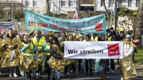 Bundesweiter Warnstreik im Gesundheitswesen